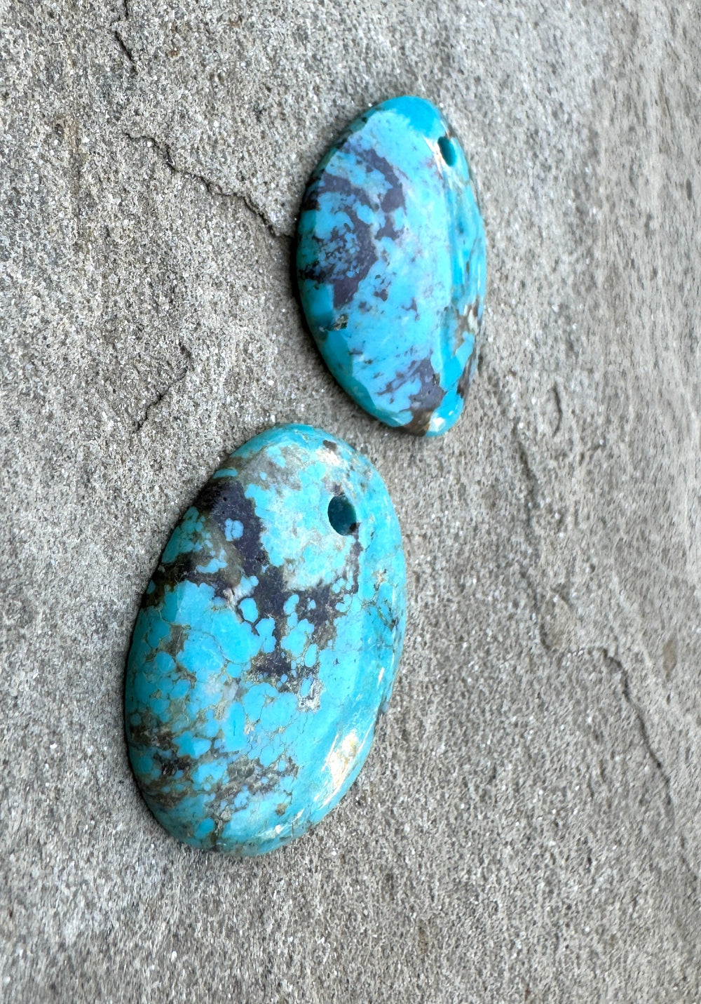 Hubei Turquoise (China) Focal Pendant Beads (Select
