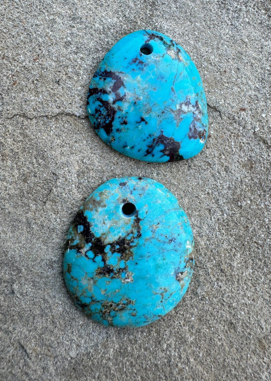 Hubei Turquoise (China) Focal Pendant Beads (Select
