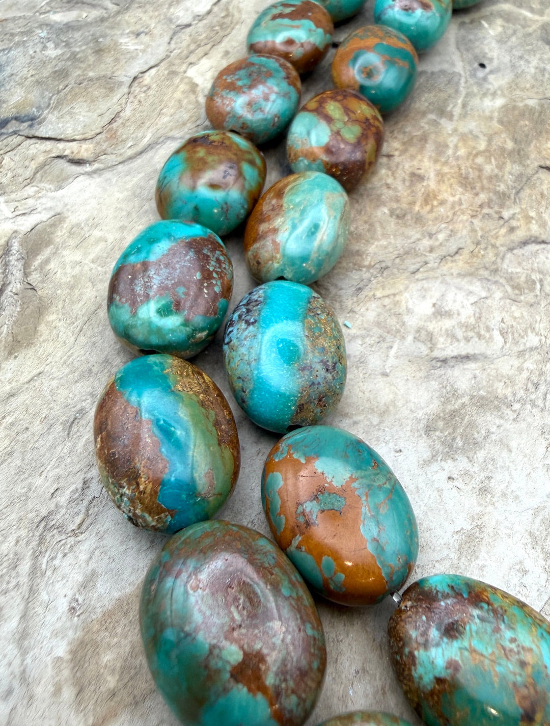 Incredible Royston Turquoise (Nevada) BIG 16x22mm Oval