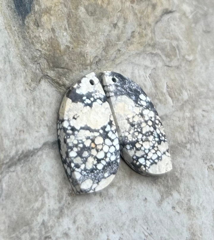 Ivory Creek Variscite (Kazakhstan) Matching Earring Slab