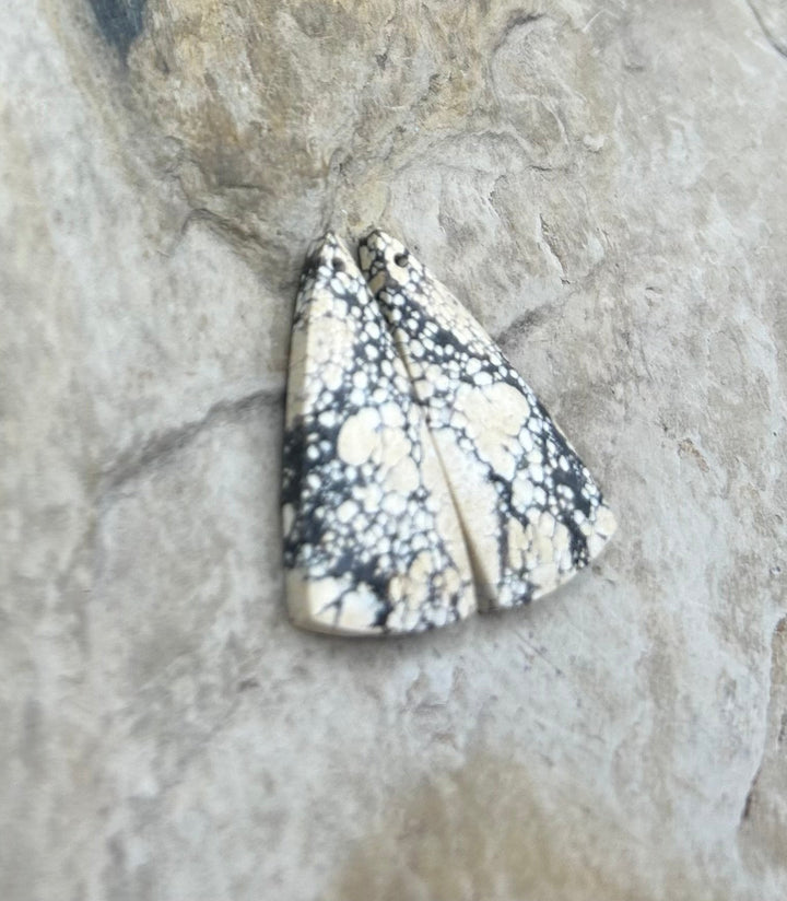 Ivory Creek Variscite (Kazakhstan) Matching Earring Slab