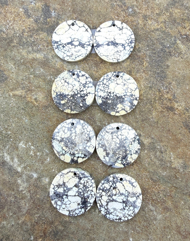 Ivory Creek Variscite (Kazakhstan) Matching Earring Slab