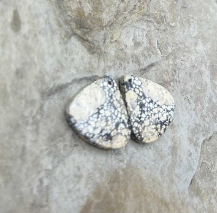 Ivory Creek Variscite (Kazakhstan) Matching Earring Slab