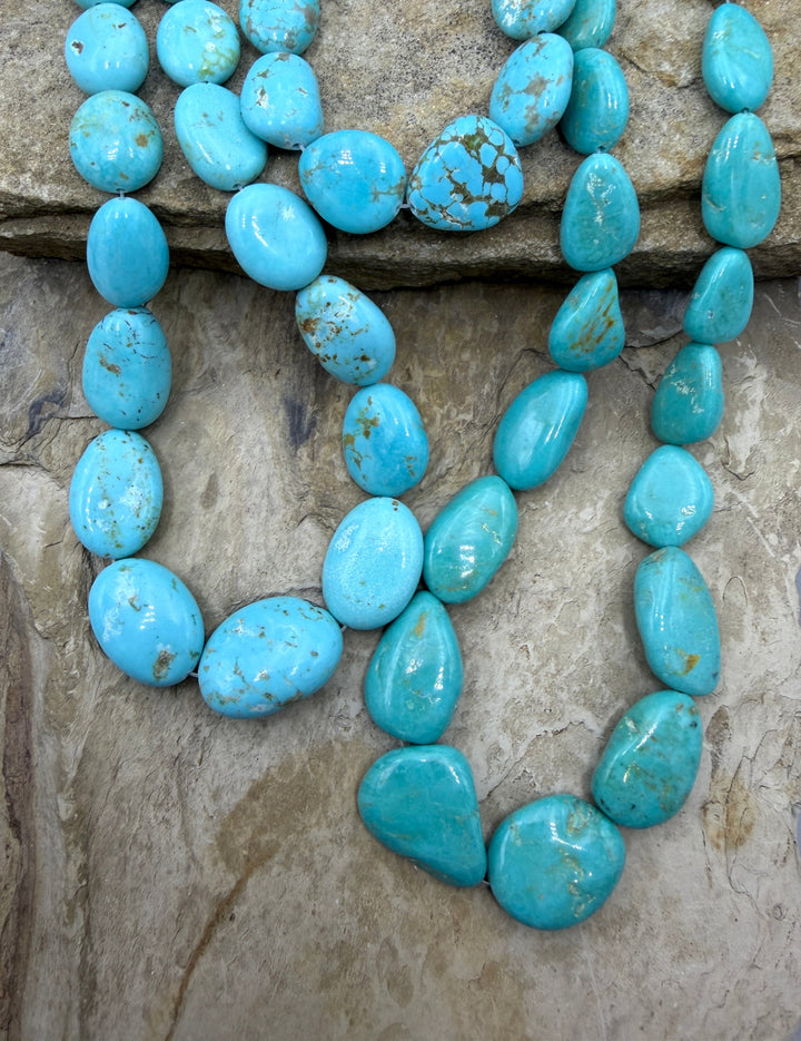 Kingman Turquoise (Arizona) BIG Graduated Smooth Nugget