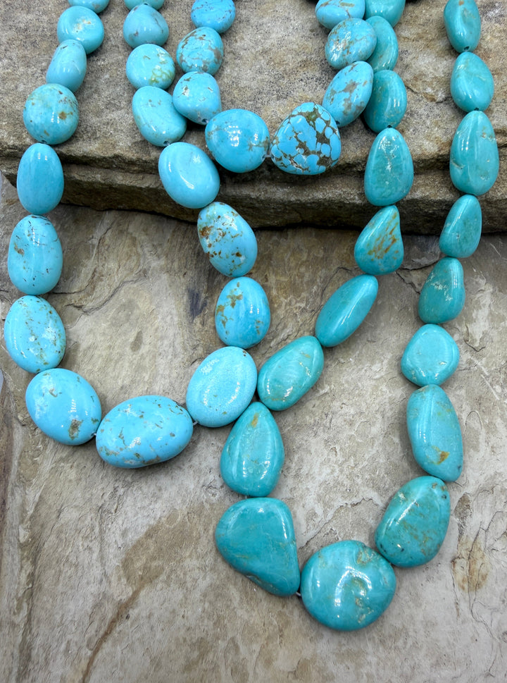 Kingman Turquoise (Arizona) BIG Graduated Smooth Nugget