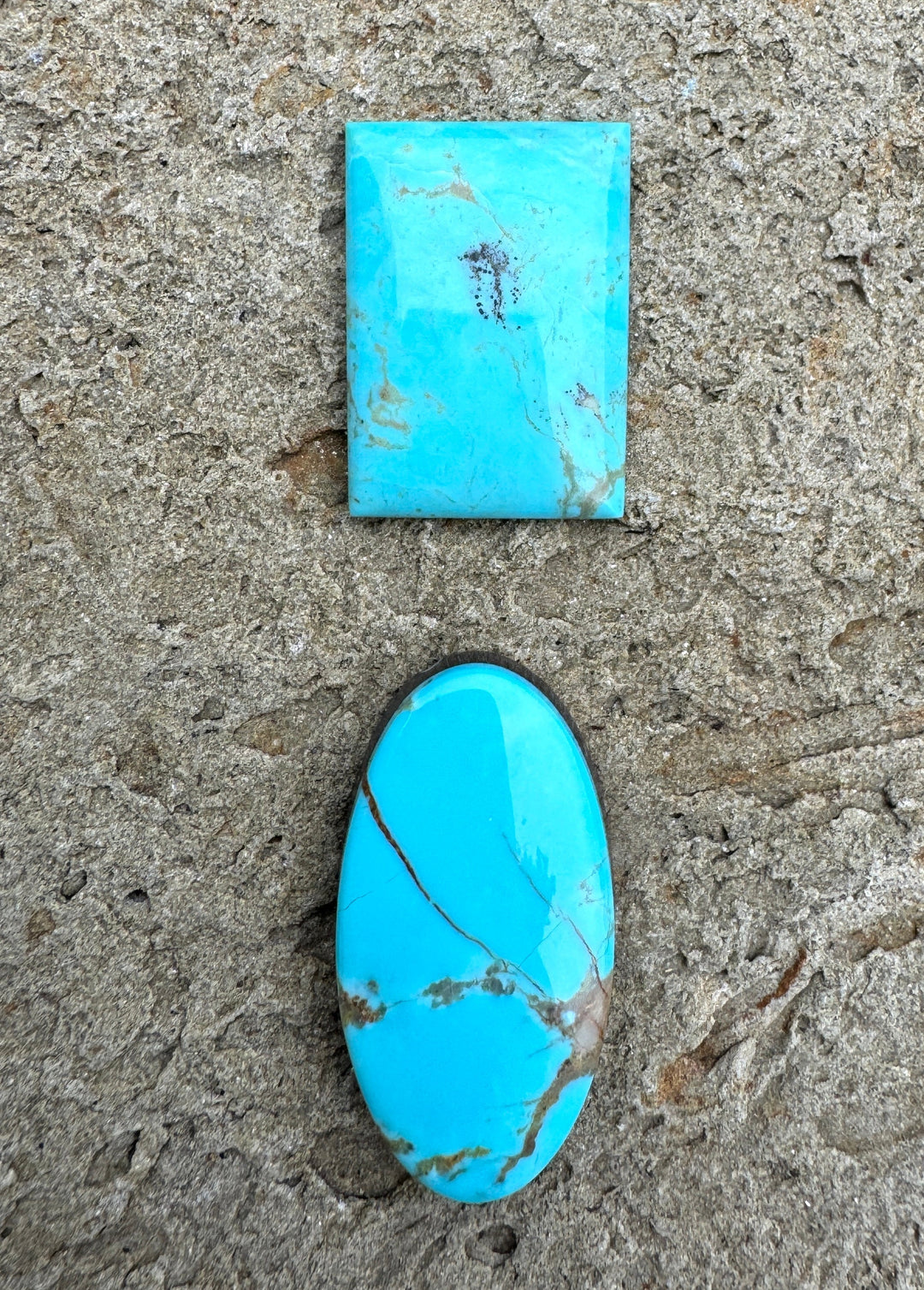 Kingman Turquoise (Arizona) Cabochon (Select One Stone)