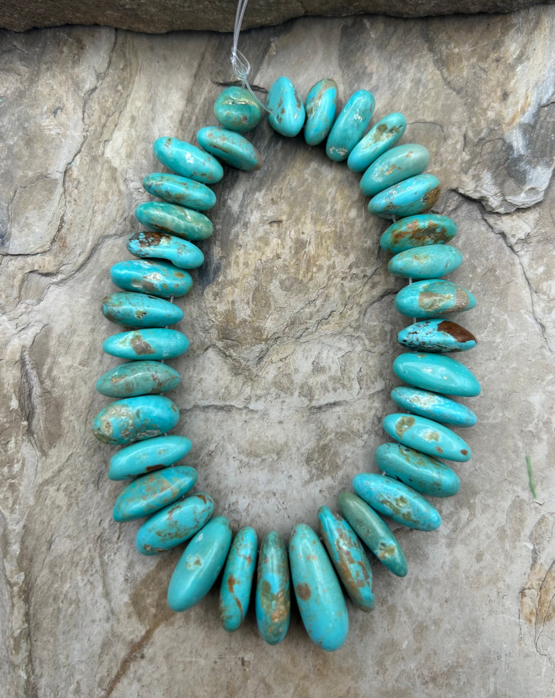 Kingman Turquoise (Arizona) Long Teardrop Nuggets