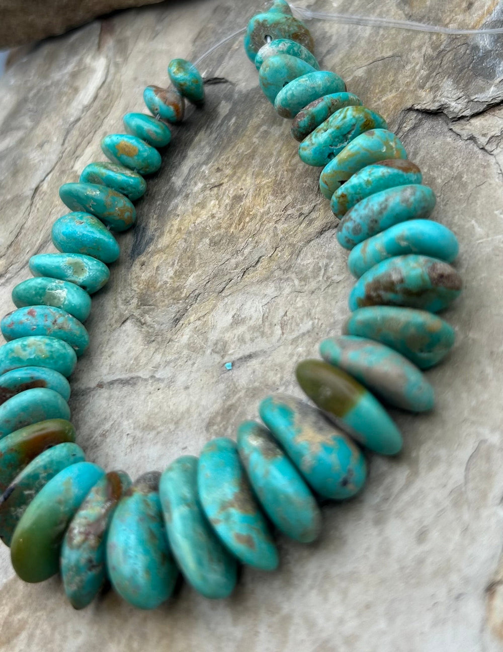 Kingman Turquoise (Arizona) Long Teardrop Nuggets