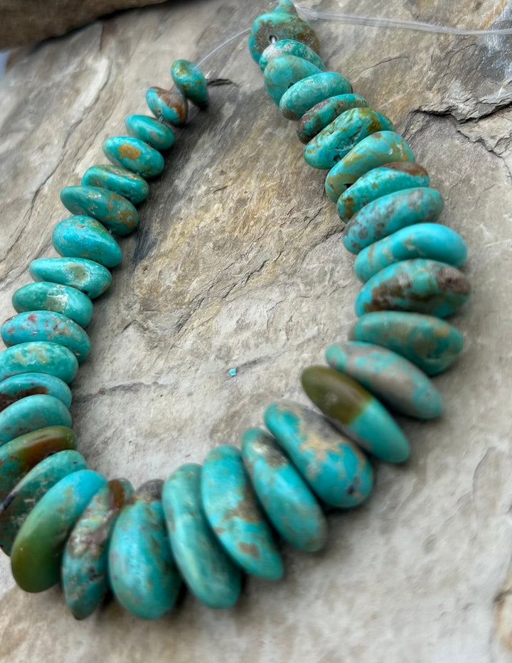 Kingman Turquoise (Arizona) Long Teardrop Nuggets