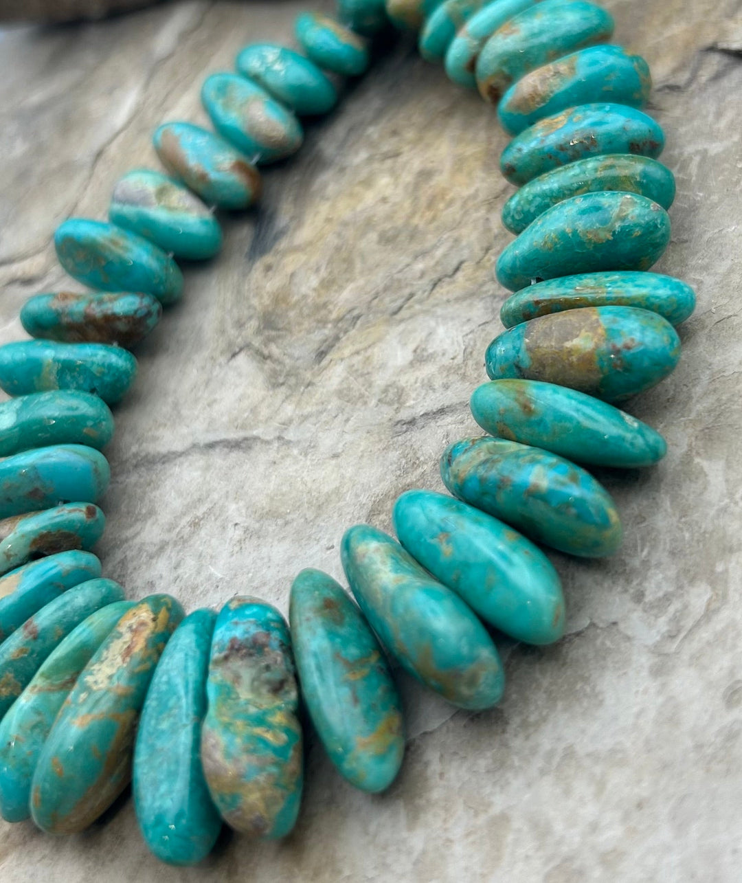 Kingman Turquoise (Arizona) Long Teardrop Nuggets