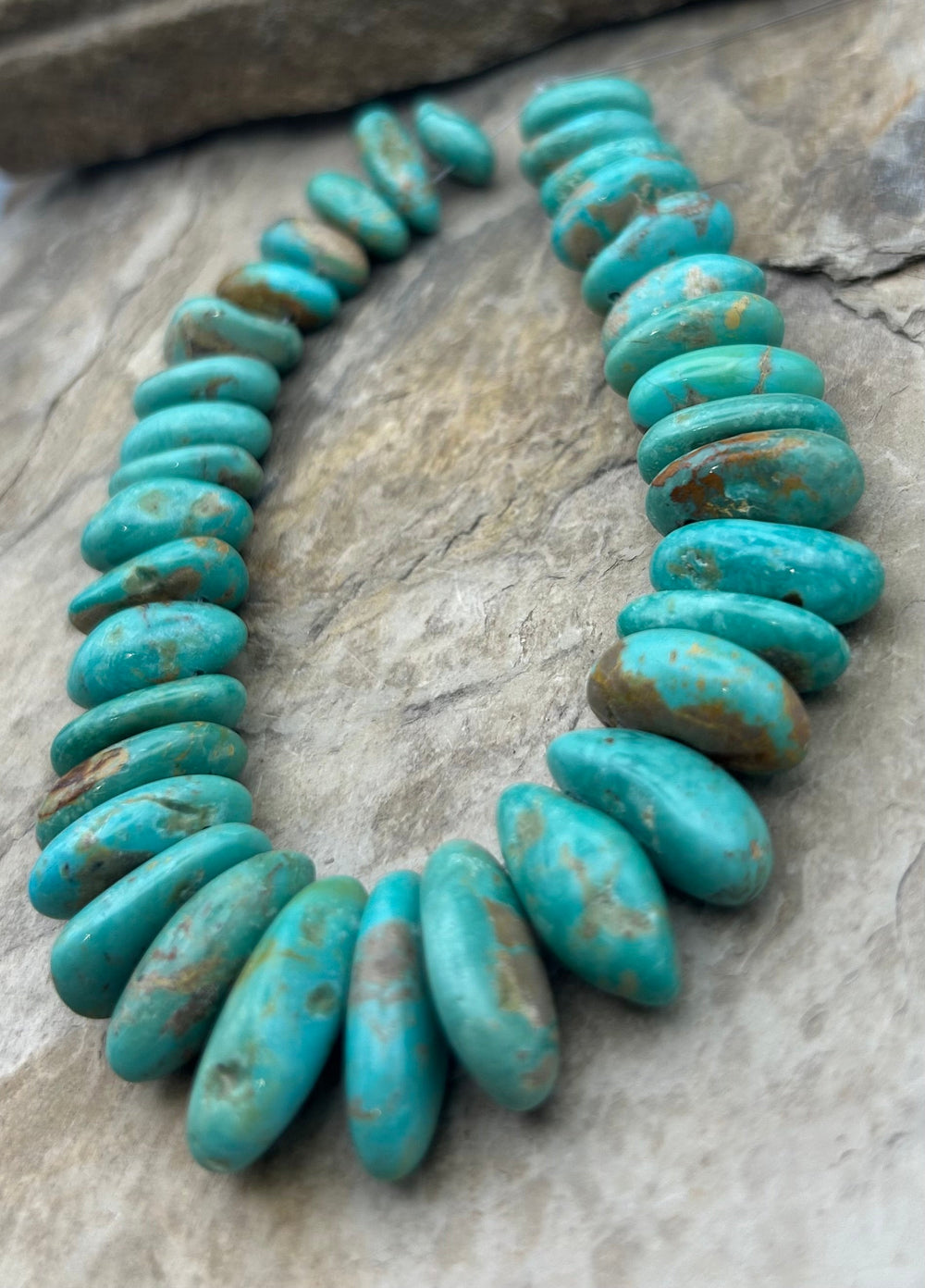 Kingman Turquoise (Arizona) Long Teardrop Nuggets
