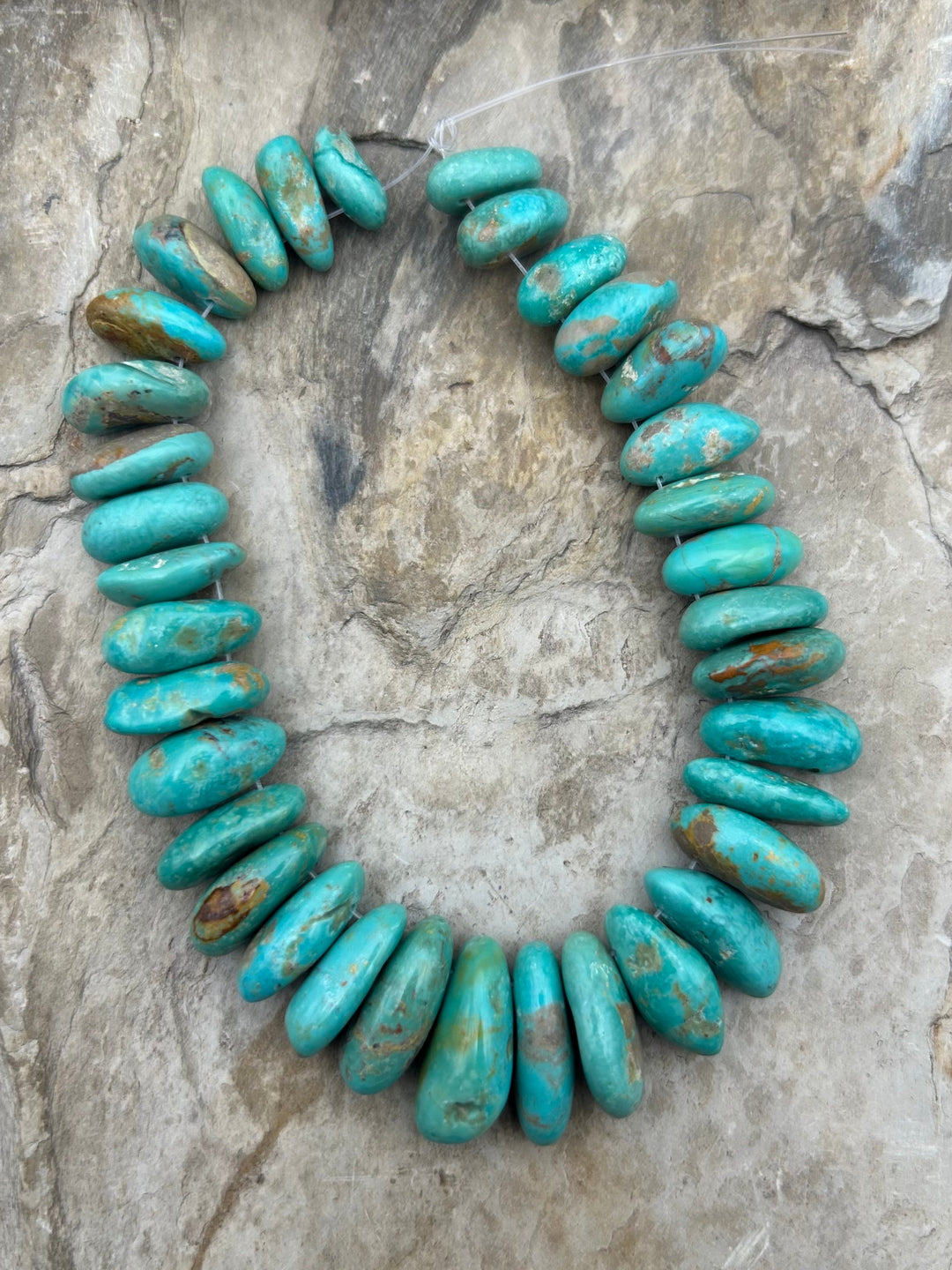 Kingman Turquoise (Arizona) Long Teardrop Nuggets