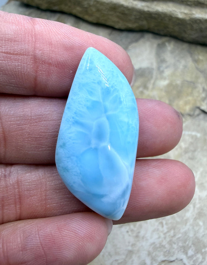Larimar (Dominica Republic) Large Hole Focal Pendant
