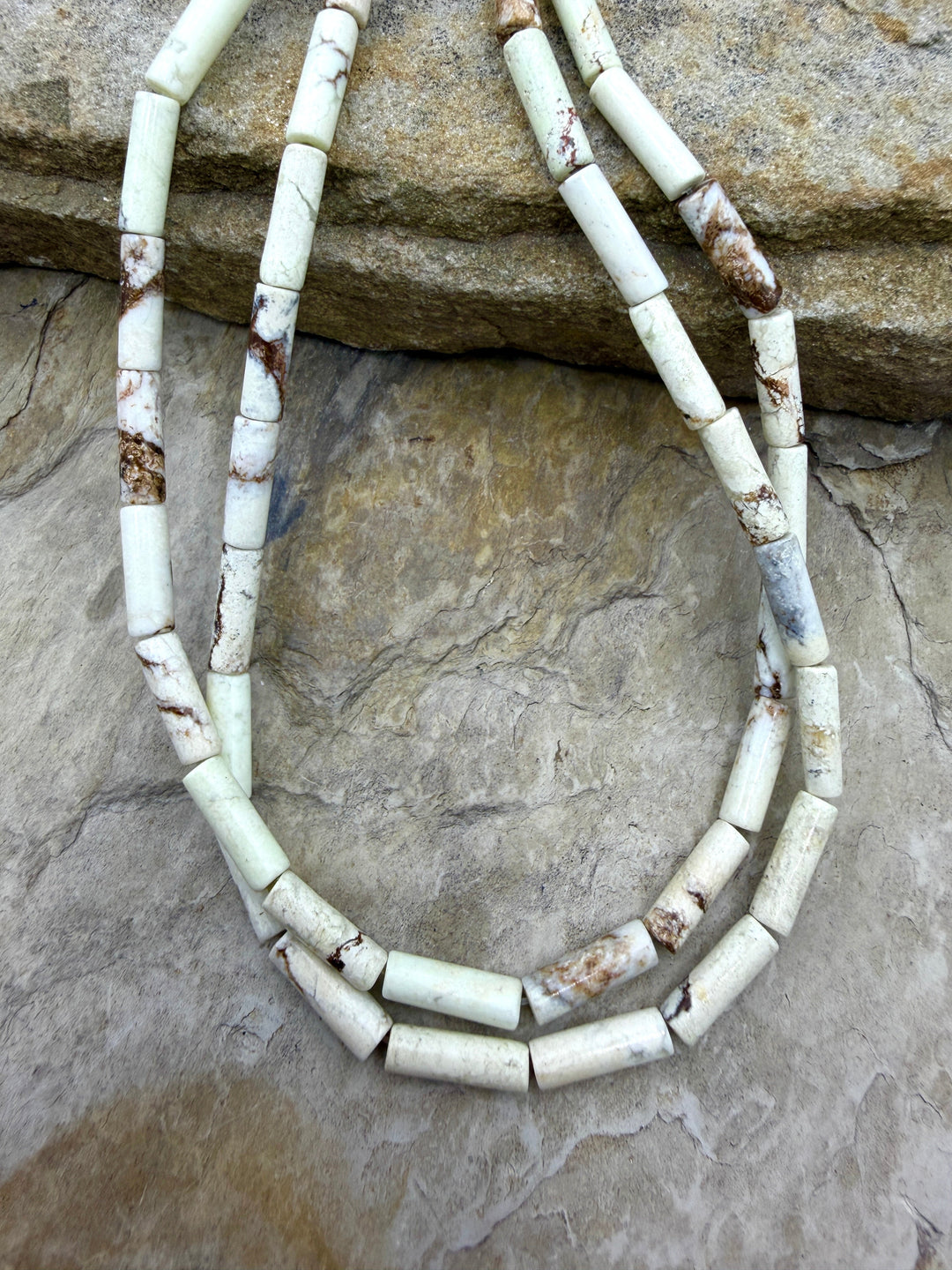 Lemon Chrysoprase (Australia) 4x14mm Tube Beads 16 Inch