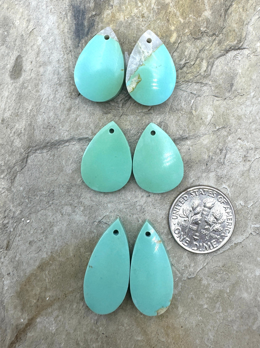 Mint Green Turquoise Mountain Turquoise (Arizona) Small
