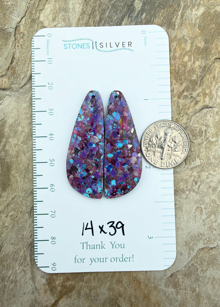 Mohave Purple Turquoise Kingman Composite BIG Matching