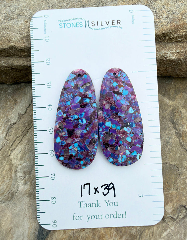 Mohave Purple Turquoise Kingman Composite BIG Matching