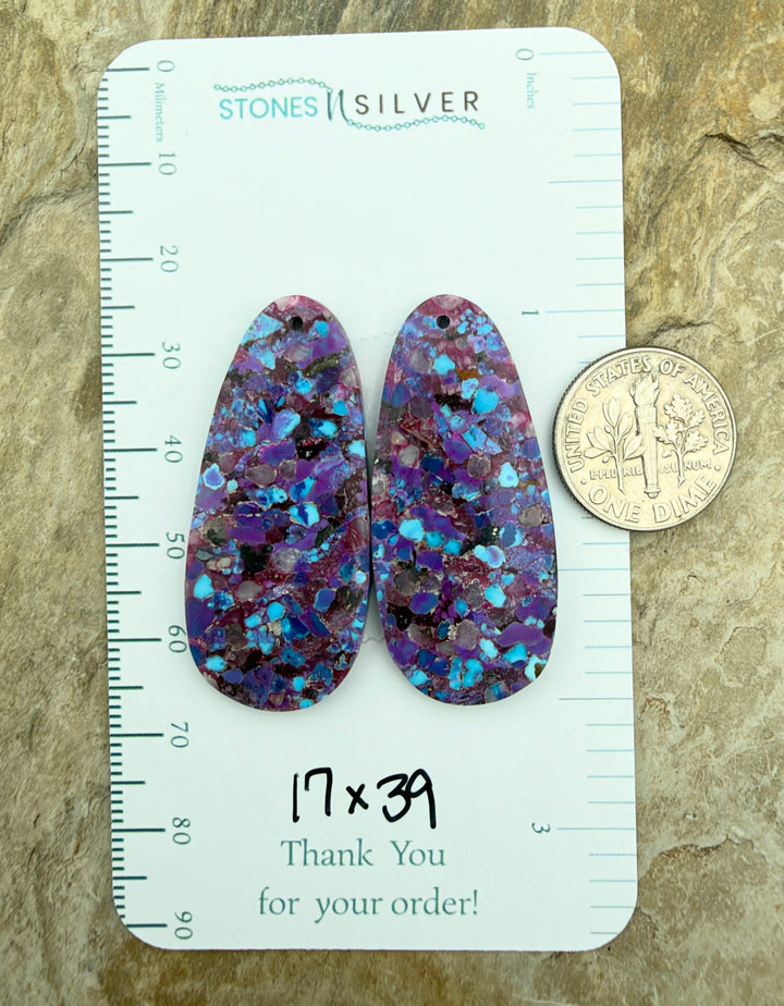 Mohave Purple Turquoise Kingman Composite BIG Matching