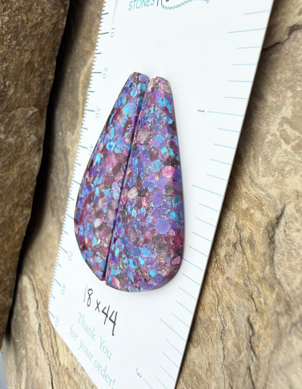 Mohave Purple Turquoise Kingman Composite BIG Matching
