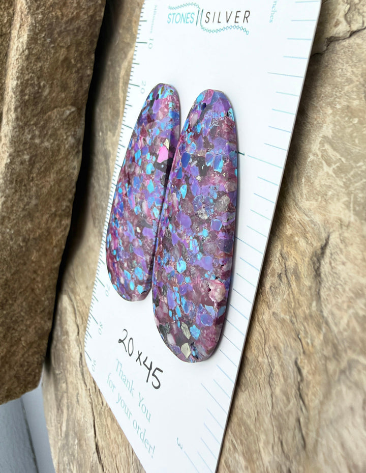 Mohave Purple Turquoise Kingman Composite BIG Matching