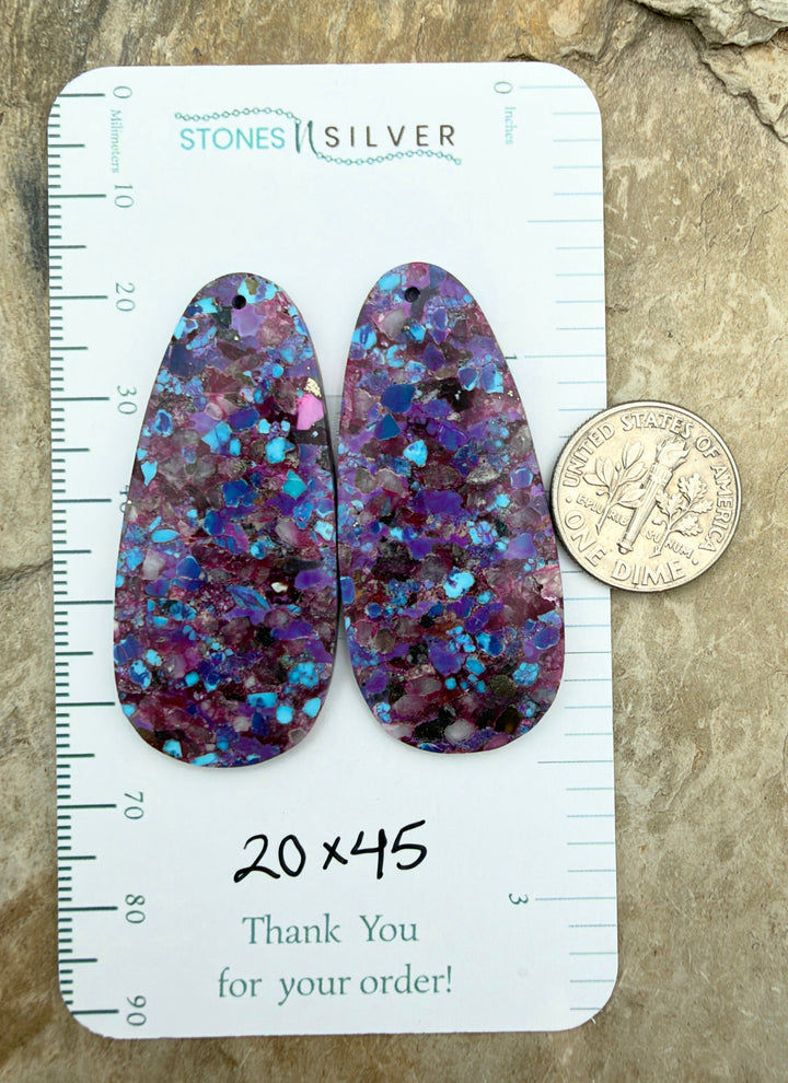 Mohave Purple Turquoise Kingman Composite BIG Matching