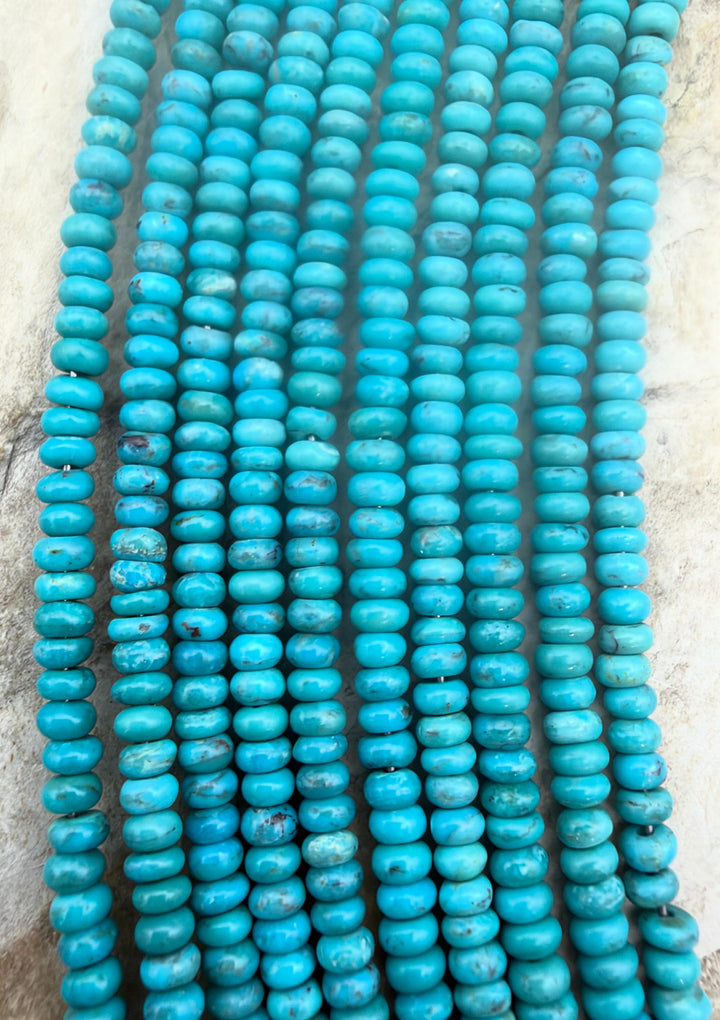 Nacozari (Mexico) 3mm Rondelle Beads 8 Inch Strand
