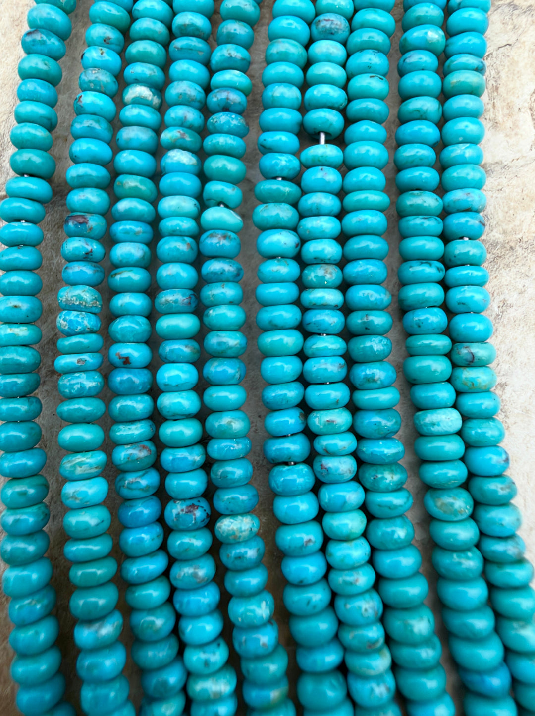 Nacozari (Mexico) 3mm Rondelle Beads 8 Inch Strand