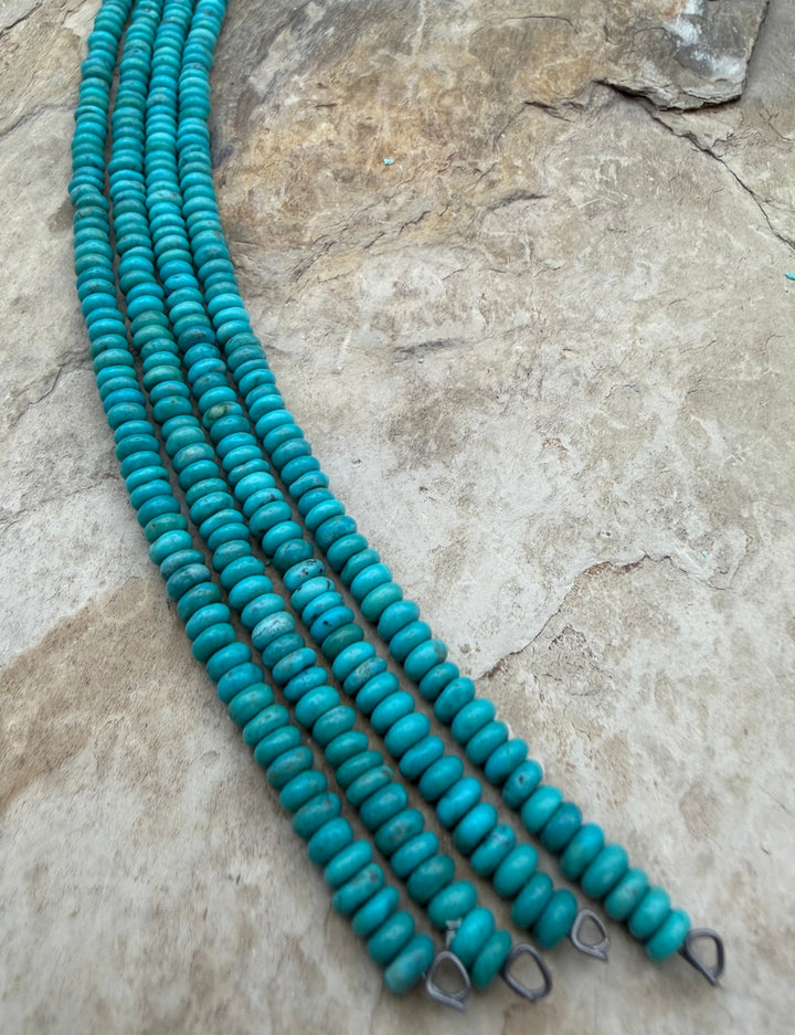 Nacozari (Mexico) 4mm Rondelle Beads 8 Inch Strand