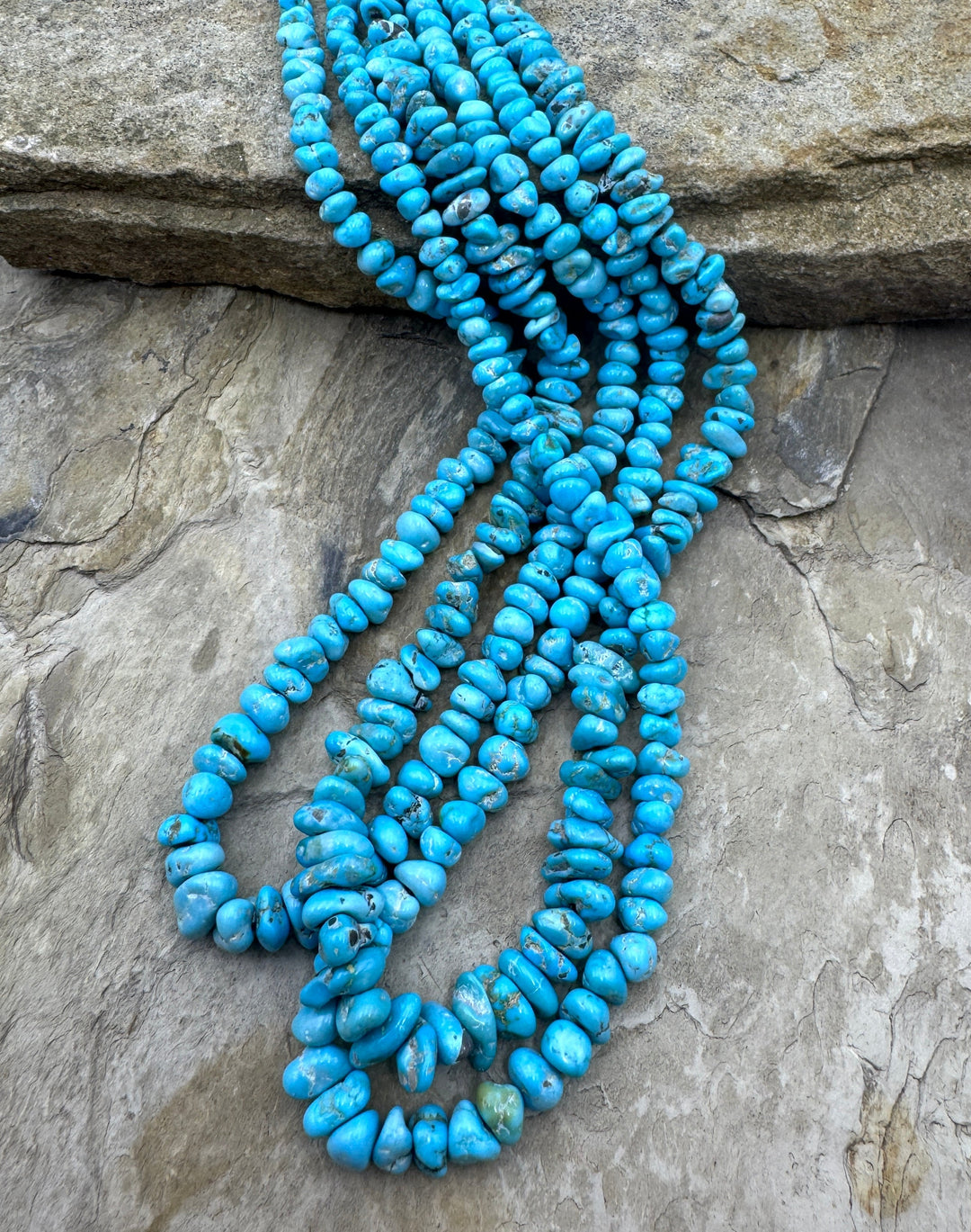 NATURAL Blue Lone Moutain Turquoise (Nevada) Graduated