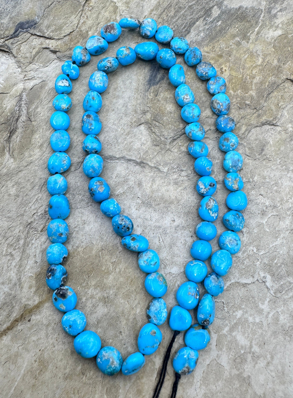 Natural Sleeping Beauty Turquoise (AZ) 5-7mm Rounded Nuget