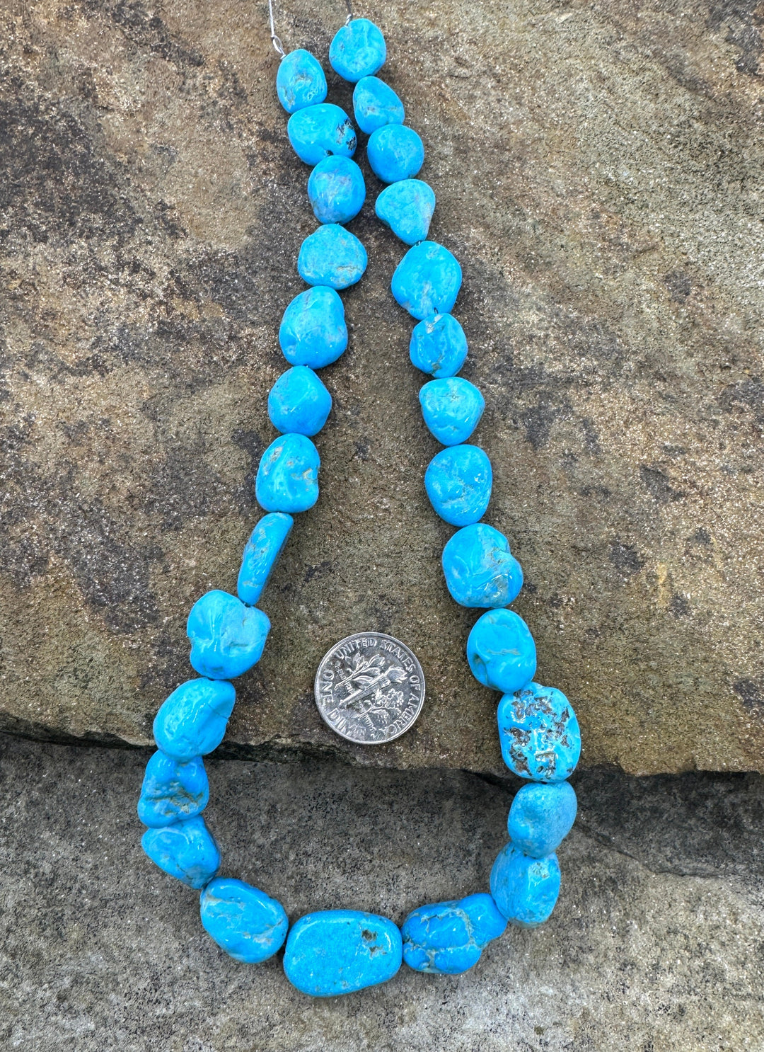 Natural Sleeping Beauty Turquoise (AZ) BIG 9x10-14x22mm