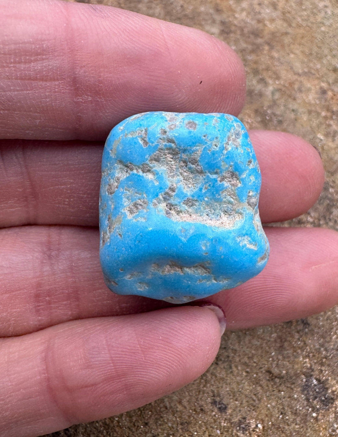 Natural Sleeping Beauty Turquoise (AZ) BIG Focal Nugget