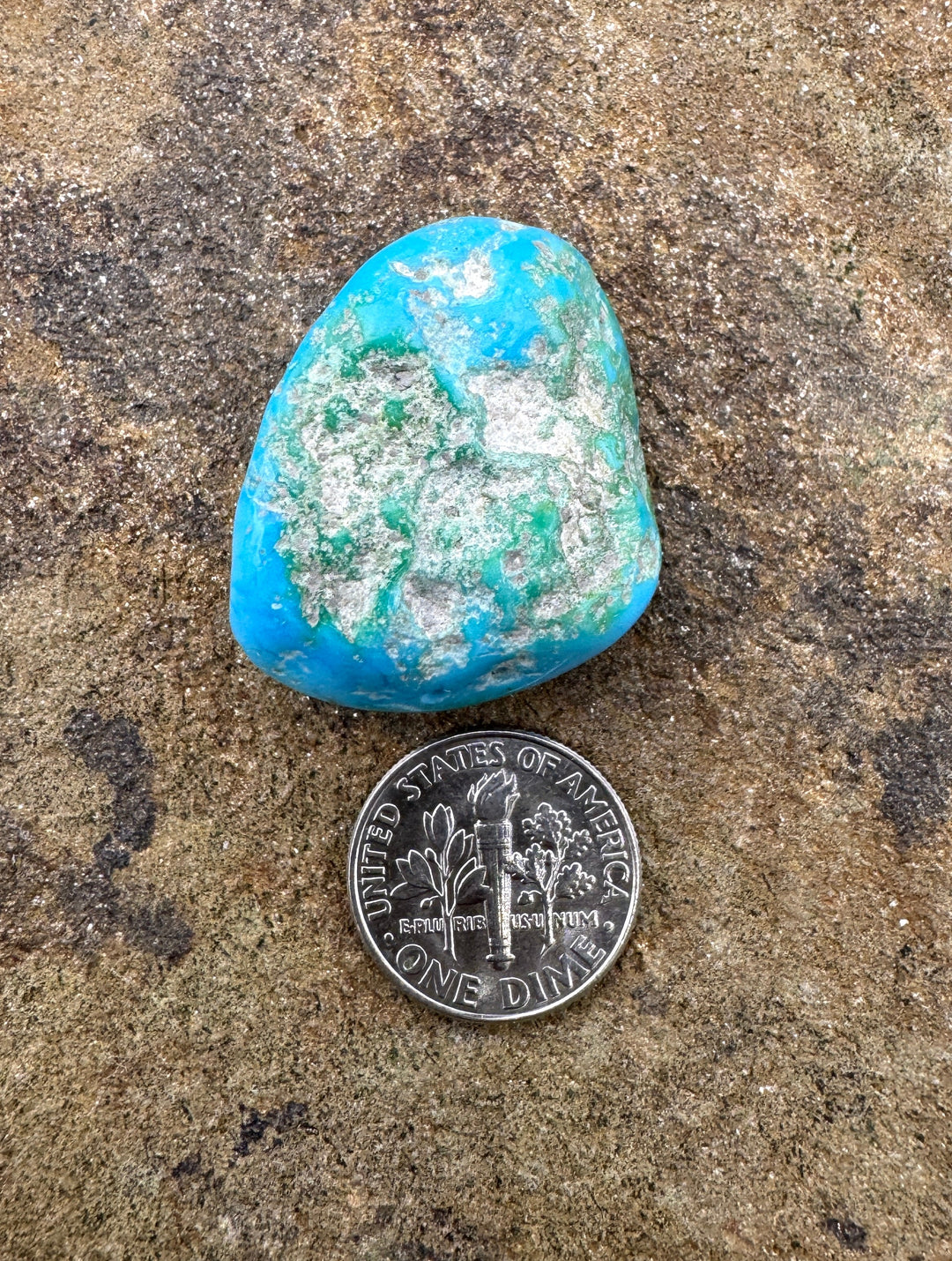 Natural Sleeping Beauty Turquoise (AZ) BIG Focal Nugget