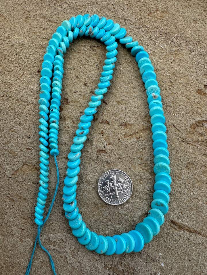 Natural Sleeping Beauty Turquoise (AZ) Graduated Fancy Cut