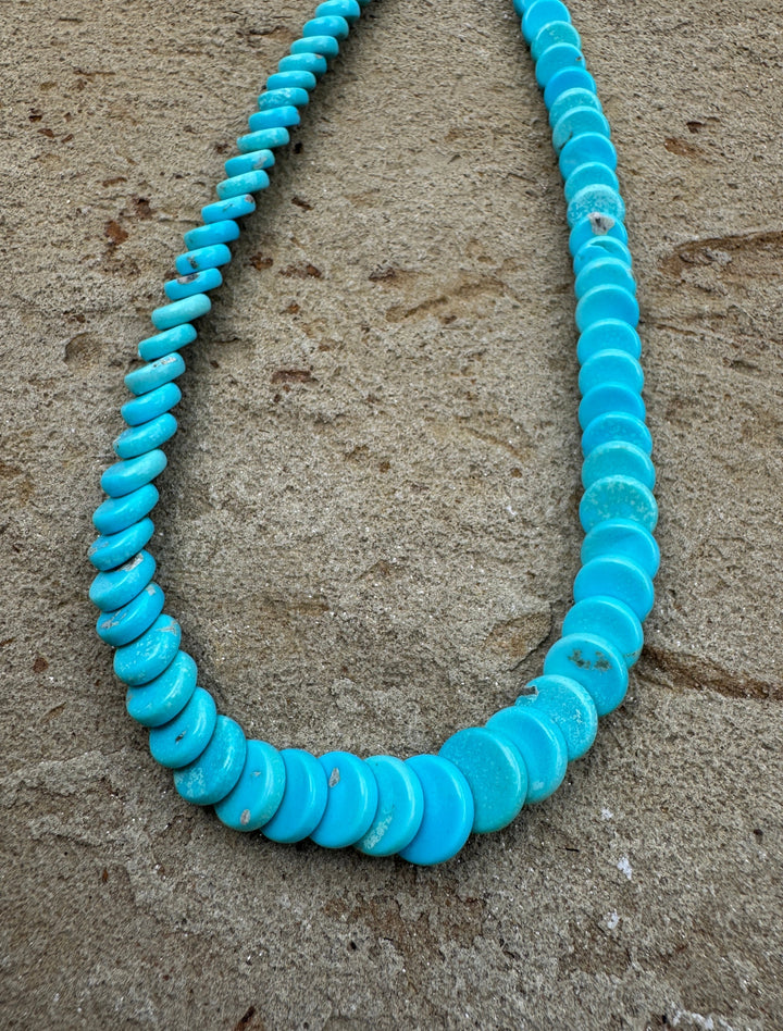 Natural Sleeping Beauty Turquoise (AZ) Graduated Fancy Cut