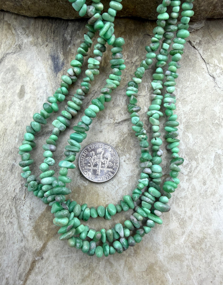 Nevada Variscite 4-6mm Nugget/Chip Beads 16 Inch Strand