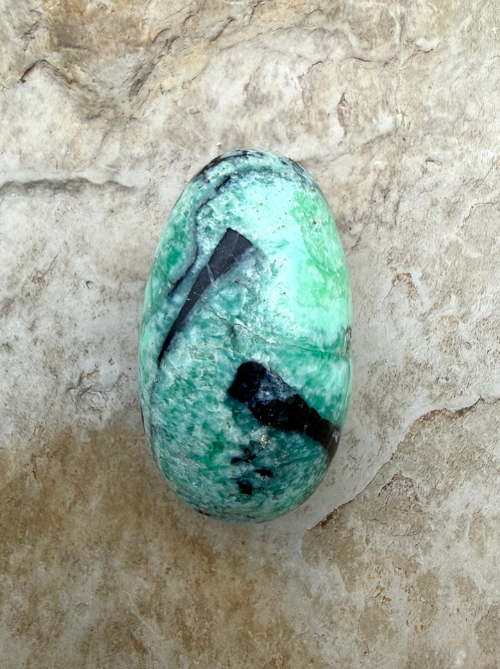 Nevada Variscite BIG Focal Pendant Bead Top Drilled