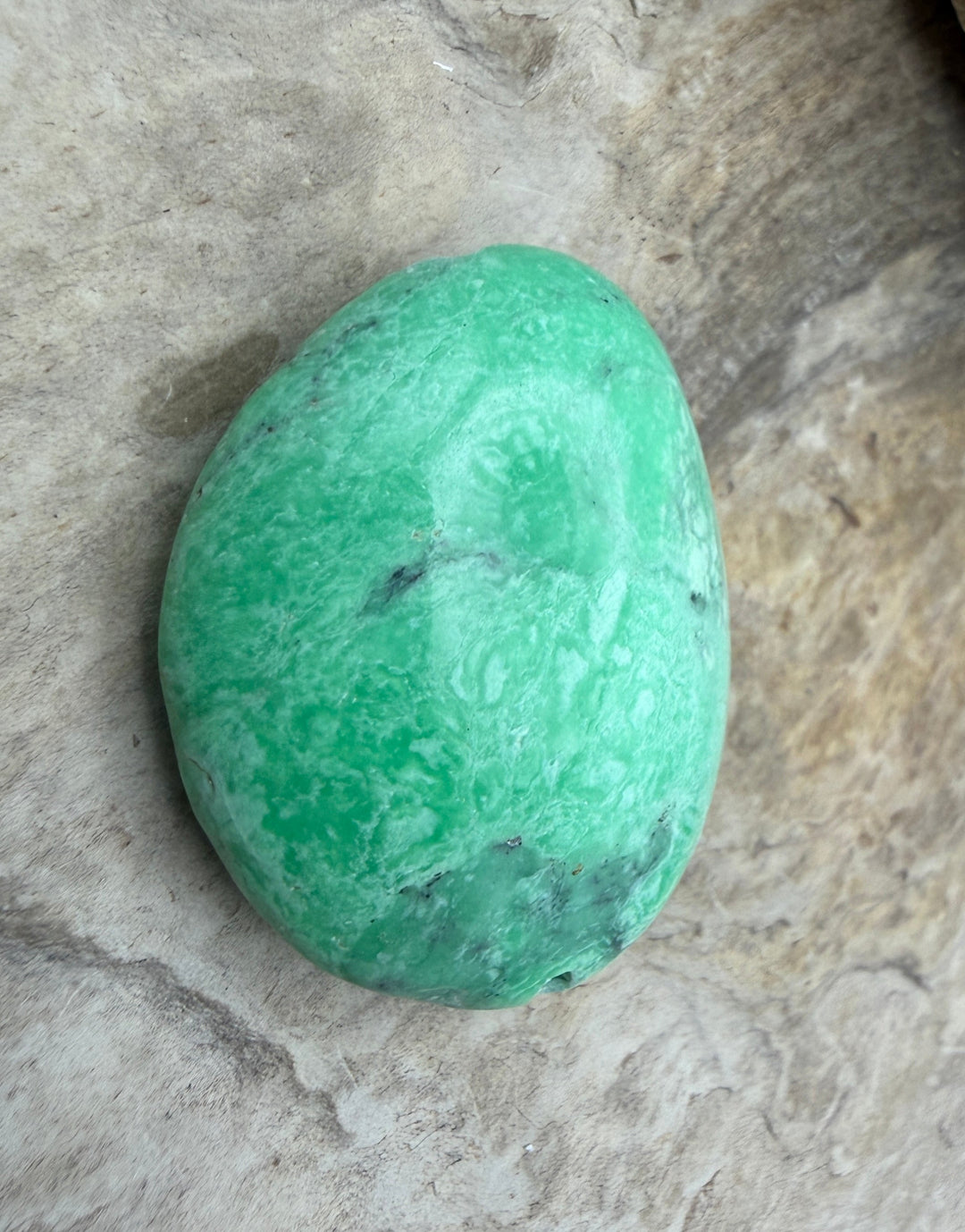 Nevada Variscite BIG Focal Pendant Bead Top Drilled
