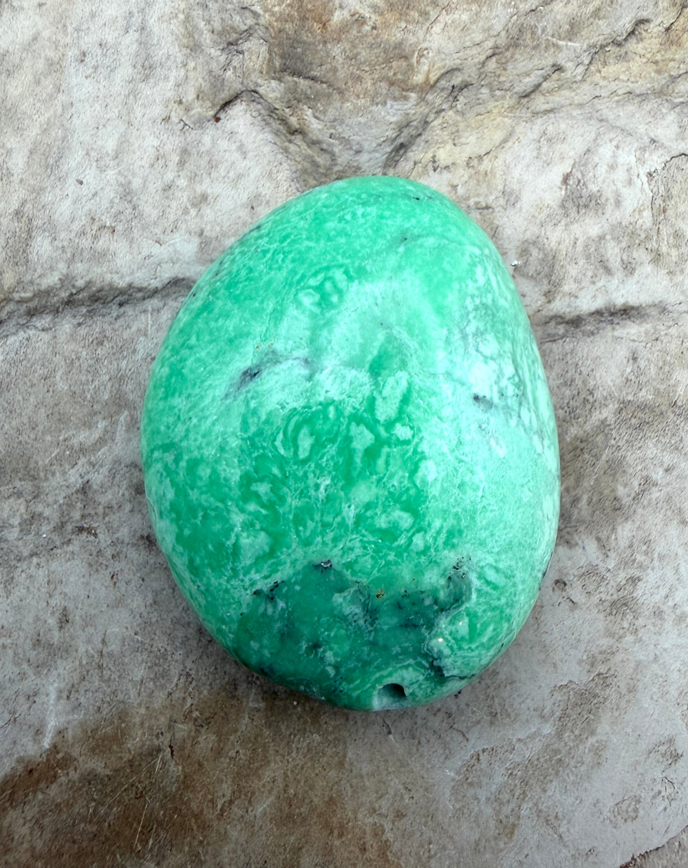 Nevada Variscite BIG Focal Pendant Bead Top Drilled