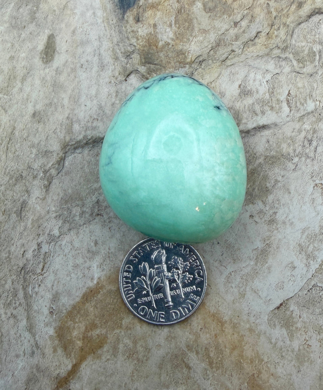 Nevada Variscite BIG Focal Pendant Bead Top Drilled