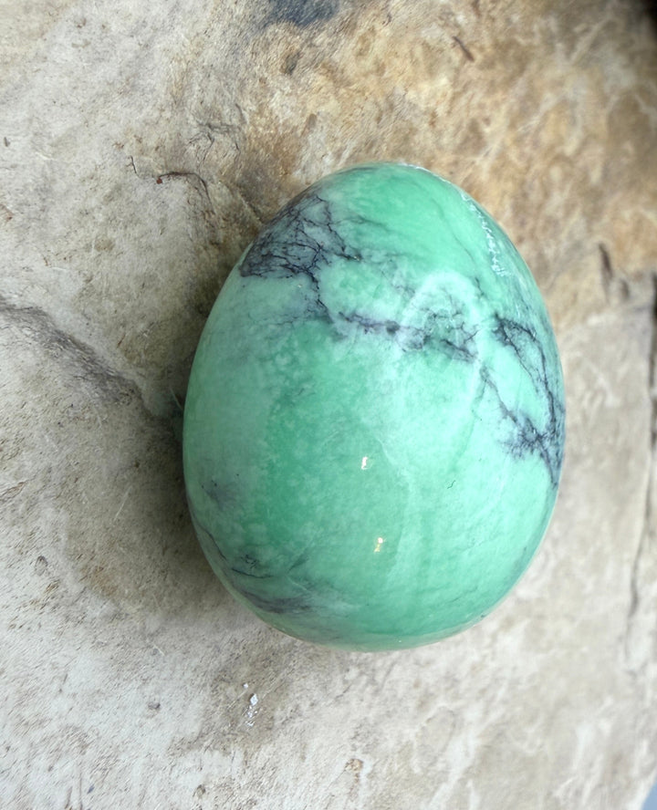 Nevada Variscite BIG Focal Pendant Bead Top Drilled