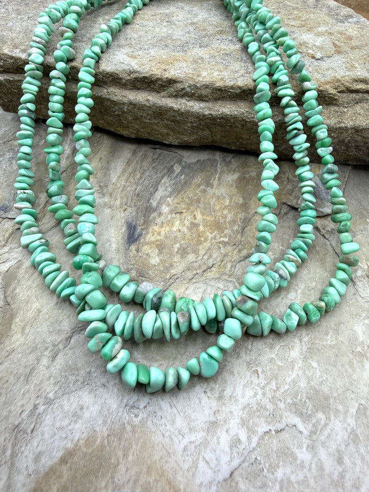 Nevada Variscite Graduated 4-7mm Chip/Nugget Beads 16 Inch