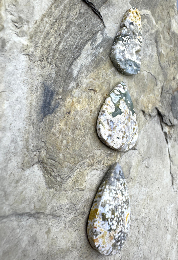 Ocean Jasper Designer Focal Pendant Beads Select One Stone