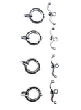 Oxidized Sterling Silver Toggle Clasp (Pkg of 1 Set) -