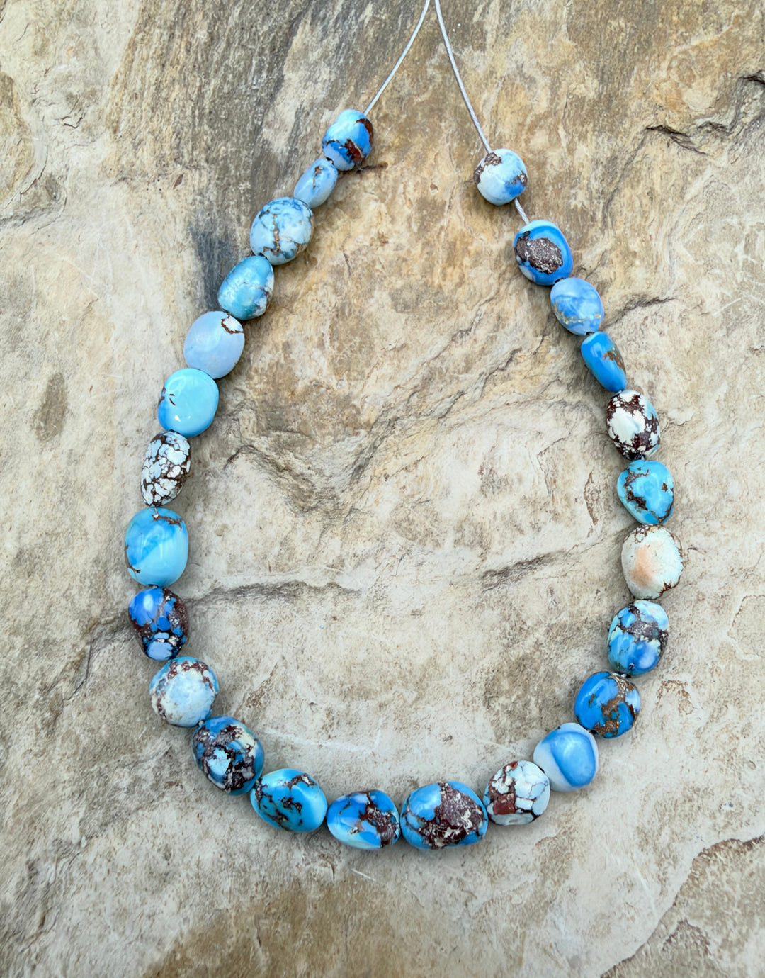 RARE AA+ Golden Hills Turquoise (Kazakhstan) 4.5-6mm