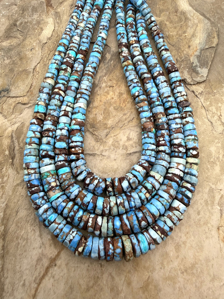 RARE AA+ Golden Hills Turquoise (Kazakhstan) Chunky Rustic