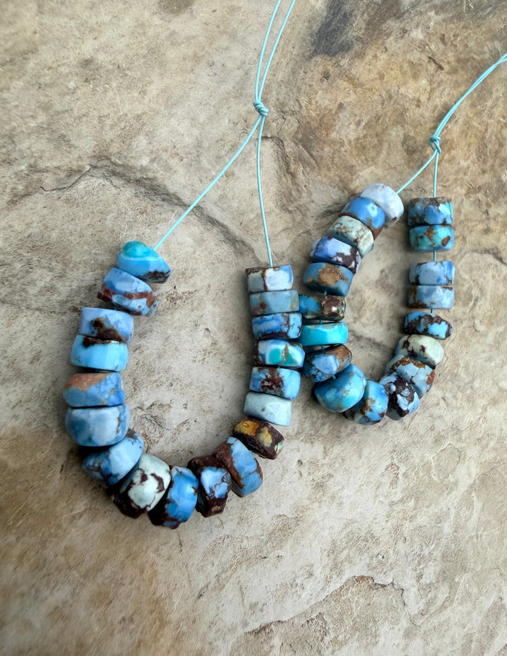 RARE AA+ Golden Hills Turquoise (Kazakhstan) Chunky Rustic