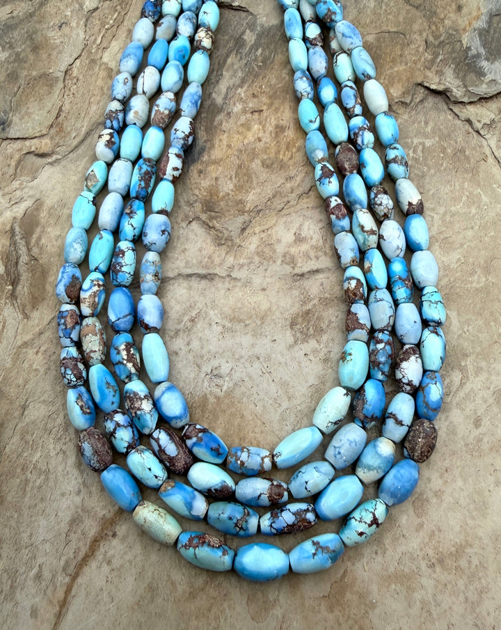 RARE AA+ Golden Hills Turquoise (Kazakhstan) Graduated Rice