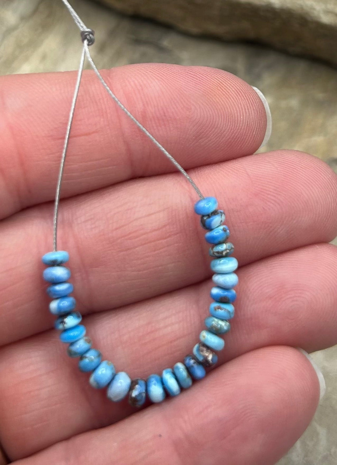 RARE AA+ Golden Hills Turquoise (Kazakhstan) Hand cut