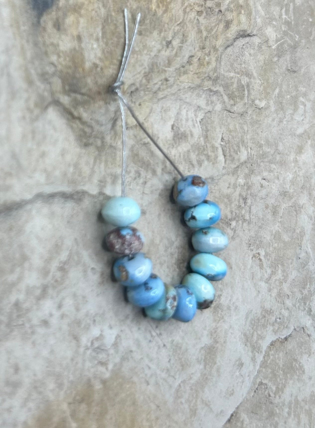 RARE AA+ Golden Hills Turquoise (Kazakhstan) Hand cut 5mm